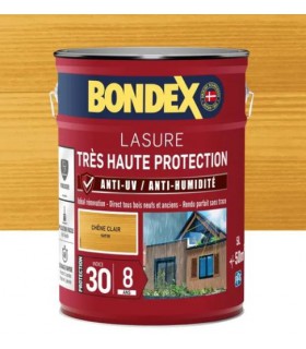 Bondex Lasure Très Haute Protection Satin 8 ans pour bois extérieur