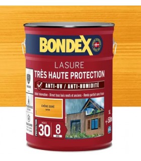 Bondex Lasure Très Haute Protection Satin 8 ans pour bois extérieur