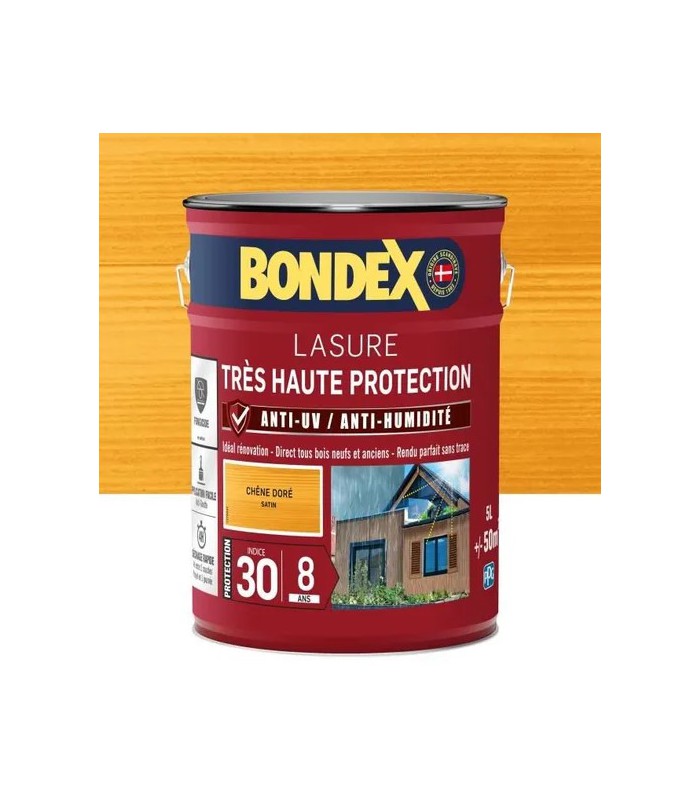 Bondex Lasure Très Haute Protection Satin 8 ans
