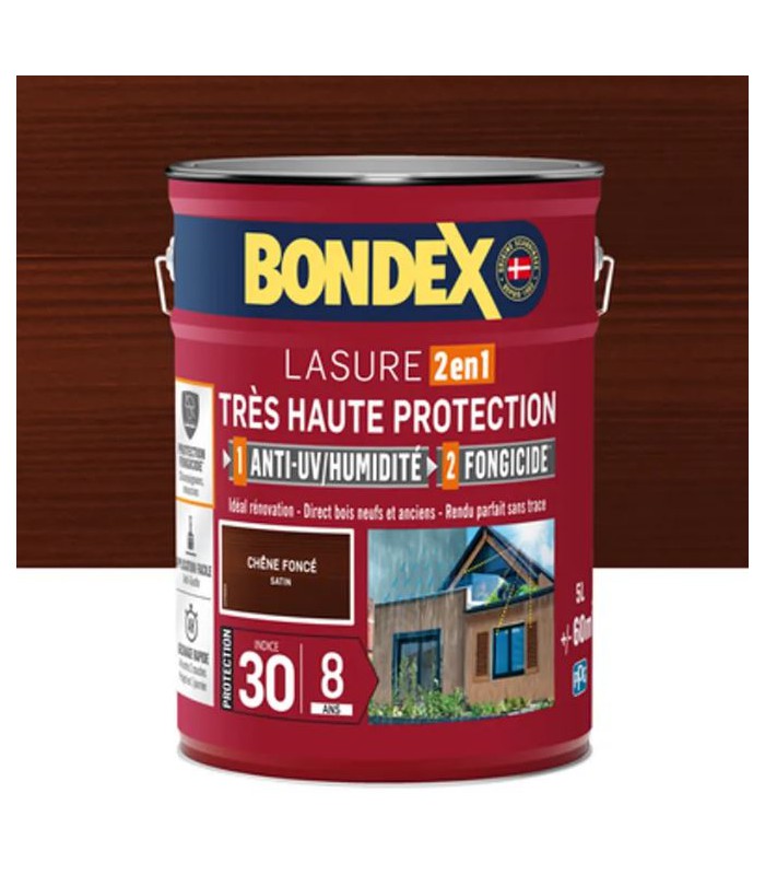 Bondex Lasure Très Haute Protection Satin 8 ans