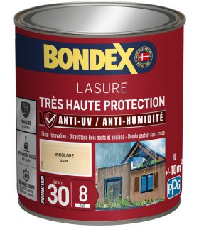Bondex Lasure Très Haute Protection Satin 8 ans