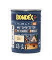 Bondex Lasure 2 en 1 Haute Protection – Anti UV/ Anti Humidité – Fongicide - Finition Mat velouté