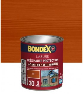 Bondex Lasure Très Haute Protection Satin 8 ans pour bois extérieur