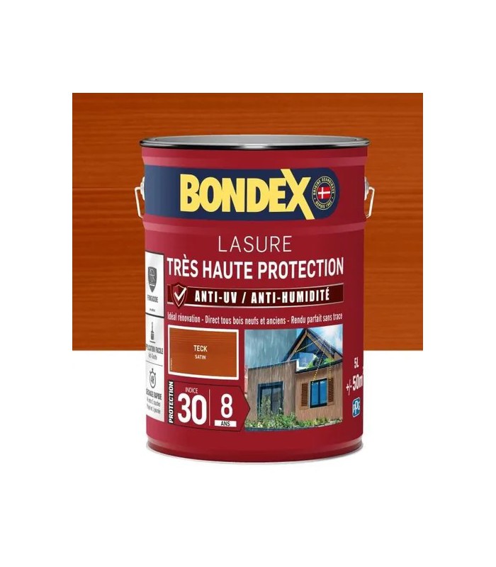 Bondex Lasure Très Haute Protection Satin 8 ans