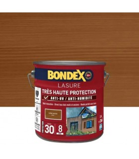 Bondex Lasure Très Haute Protection Satin 8 ans pour bois extérieur