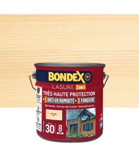 Bondex Lasure Très Haute Protection Satin 8 ans pour bois extérieur