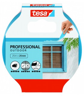 Ruban de Masquage Extérieur Tesa 25m x 25mm