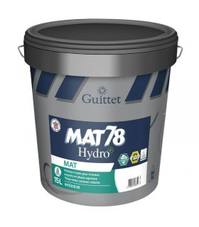 Guittet Mat 78 HydroPlus Peinture Acrylique de Finition Murs et Plafonds - Mat