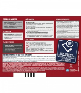 Bondex Lasure Très Haute Protection Satin 8 ans pour bois extérieur