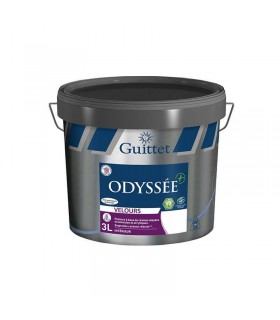 Guittet Odyssée+ velours Bas Carbone Peinture Murs et Plafonds