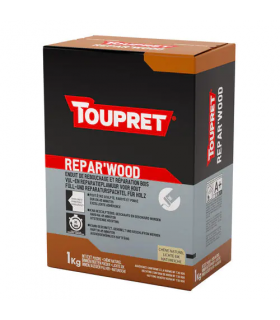 Enduit bois poudre Repar Wood Toupret 1kg