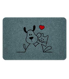 Tapis Friendly Pets 40 x 60 cm antidérapant