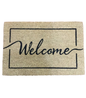Tapis coco Raja 40x60 cm envers PVC
