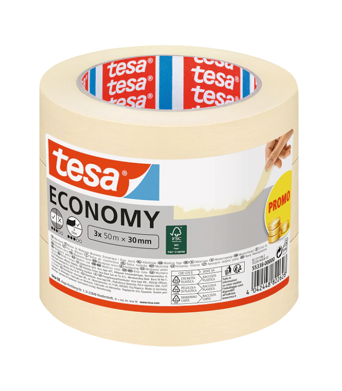 LOT MASQUAGE ECONOMY 3X50MX30MM