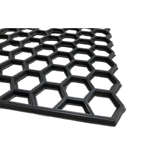 Tapis d'extérieur en PVC recyclé HEGAXONE 56 x 36 cm