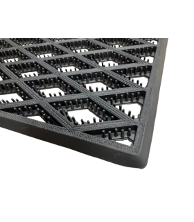 Tapis extérieur PVC diamant 61 x 38 cm antidérapant