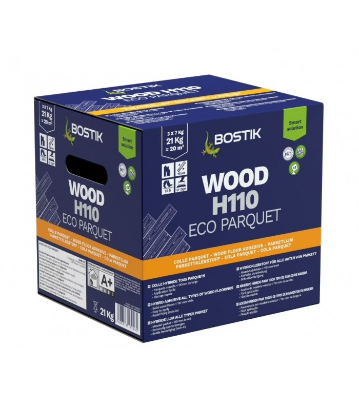 Colle pour parquet - Wood H110 éco Bostik 21kg