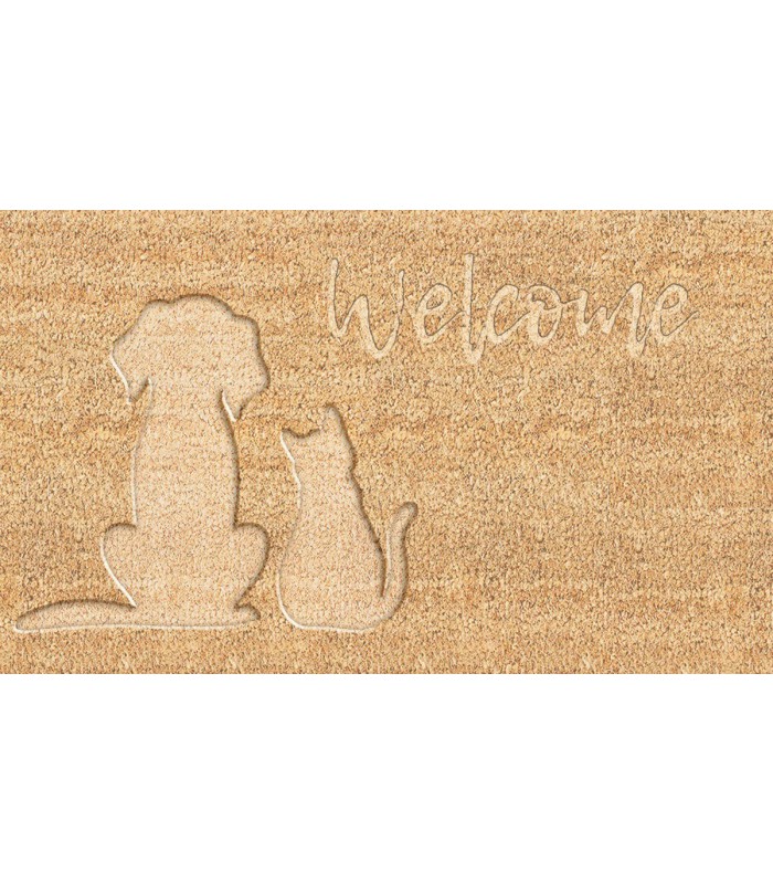 TAPIS COCO LEO THERMO PRESSE ENVERS PVC 45x75cm