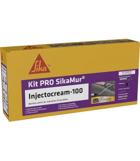 Kit Sikamur Injectocream 100 Anti-Humidité 20m