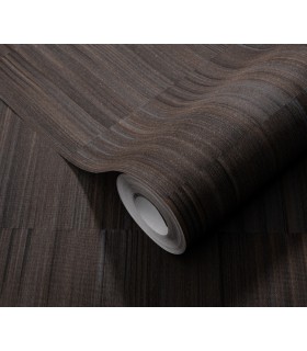 Papier peint Erismann, Collection Martinique - Intissé grainé, Décor : OXIDIZED MARRON