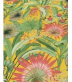 Papier peint Erismann, Collection Martinique - Intissé grainé, Décor : EXOTIC JAUNE