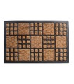 Tapis Coco et Caoutchouc Lin 40x60cm