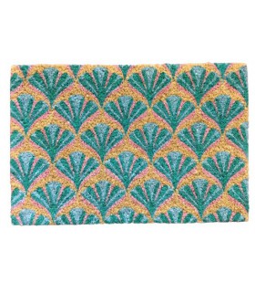 Tapis coco Lotus envers PVC 40 x 60 cm