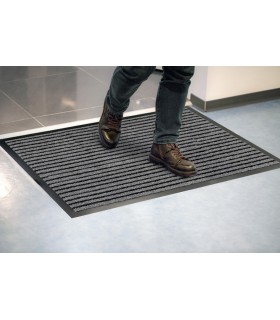 Tapis Grattant Intérieur Extérieur Strong Gris