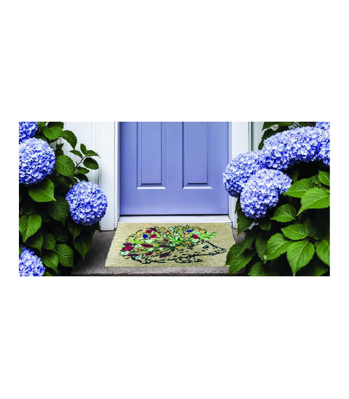 TAPIS COCO GIZZY ENVERS PVC 40X60CM