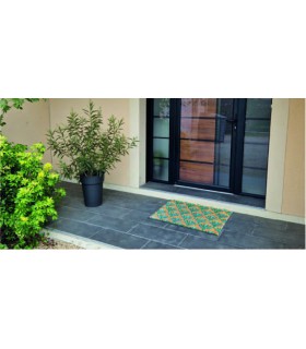 Tapis coco Lotus envers PVC 40 x 60 cm
