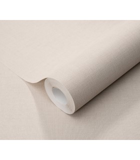 Papier peint Erismann - La Terrasse uni effet textile beige - 1026214
