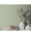 Papier peint Erismann - La Terrasse uni effet textile vert clair - 1026235