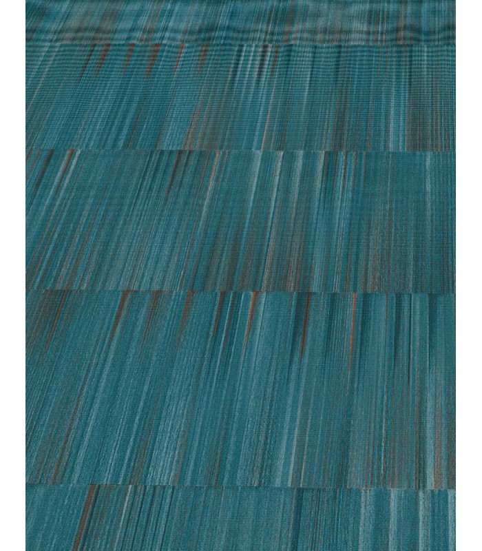 Papier peint Erismann, Collection Martinique - Intissé grainé, Décor : OXIDIZED BLEU