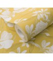 Papier peint Erismann - La Terrasse floral jaune moutarde - 1051903