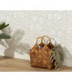 Papier peint Erismann - La Terrasse floral - beige et blanc -1051932