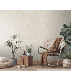 Papier peint Erismann, Collection Martinique - Intissé grainé, Décor : OXIDIZED BEIGE