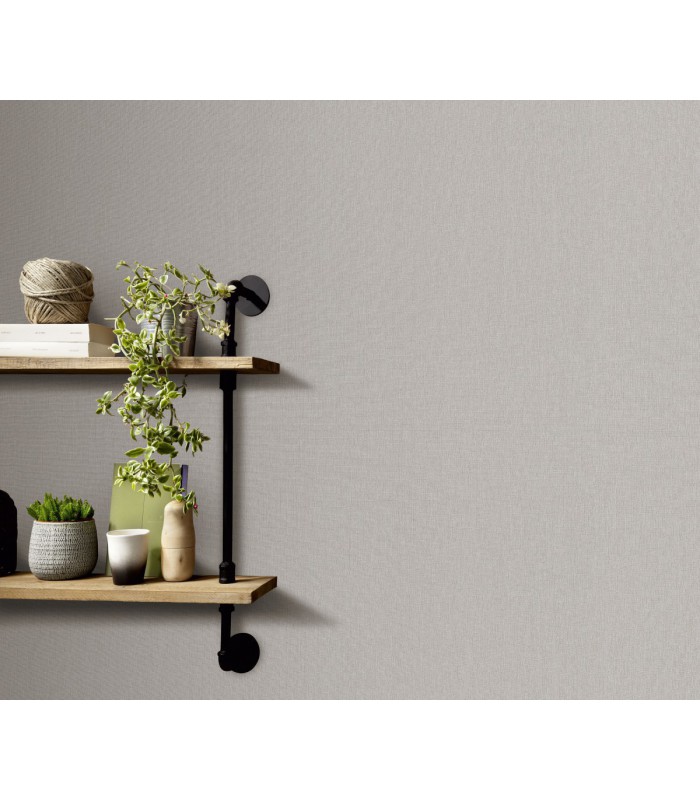 Papier peint Erismann, Collection Martinique - Intissé grainé, Décor : OXIDIZED MARRON