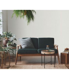 Papier peint Erismann, Collection Martinique - Intissé grainé, Décor : PASSION CREME