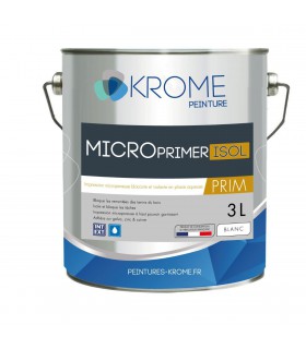 Krome Microprimer Isol Peinture d'Impression Microporeuse - Intérieur et Extérieur