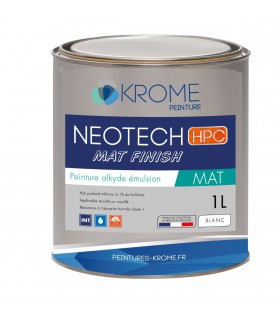 Krome Neotech Mat Finish Peinture Mate Sans Reprise Finition Murs et Plafonds
