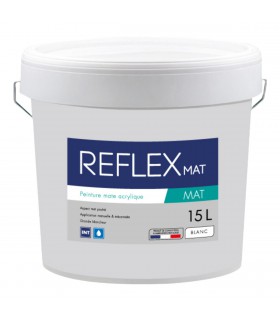 Krome Reflex Mat – Peinture Acrylique Murs et Plafonds – Intérieur - 15L