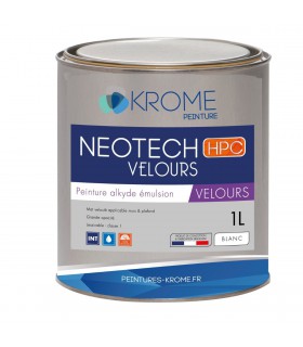 Krome Neotech Velours Peinture de Finition Murs et Plafonds - Intérieur
