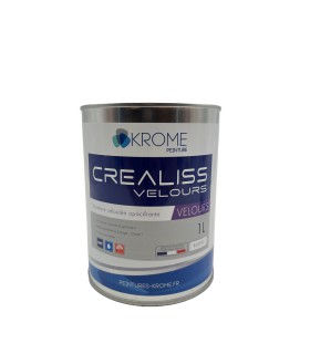 Krome Crealiss Velours – Peinture Opacifiante Acrylique pour Murs – Intérieur