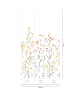 Papier peint Erismann - La Terrasse floral - 220540101