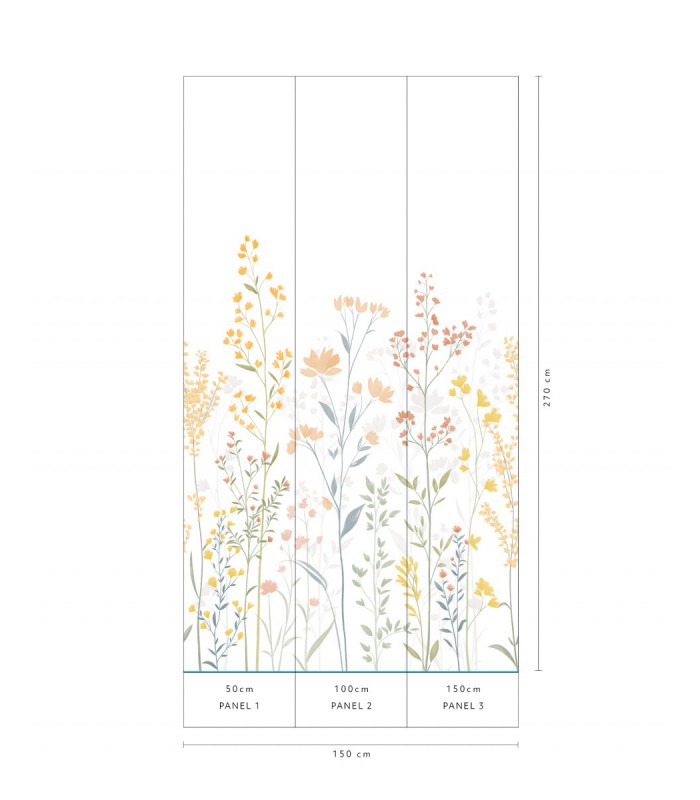 Papier peint Erismann - La Terrasse floral - 220540101