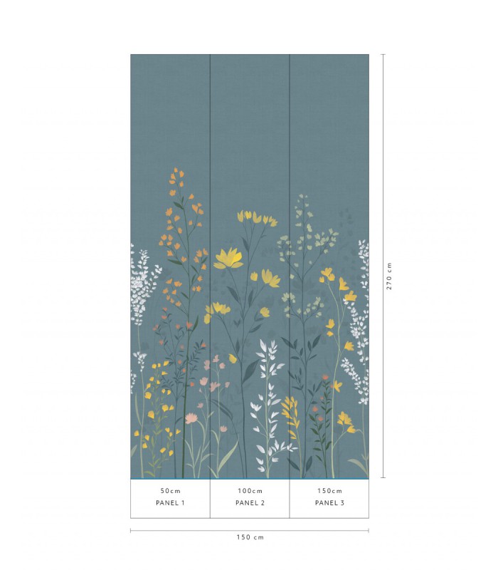 Papier peint Erismann - La Terrasse floral - 220550101