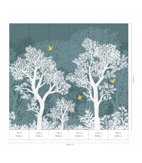 Papier peint Erismann - La Terrasse végétal - 220510101