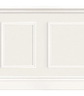 Panoramique LE PETIT SALON Blanc Polaire 90x300cm - Collection WONDERWALLS 2 - CASADECO - Réf. WDWD200450510