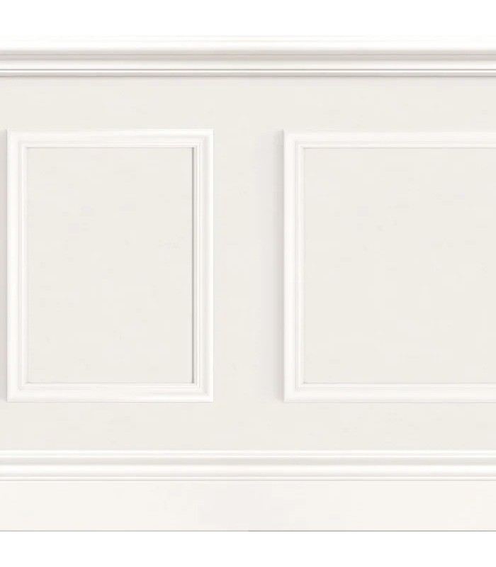 Panoramique LE PETIT SALON Blanc Polaire 90x300cm - Collection WONDERWALLS 2 - CASADECO - Réf. WDWD200450510