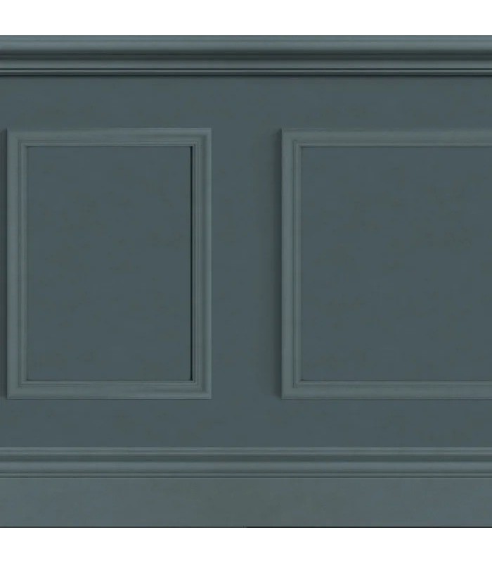 Panoramique LE PETIT SALON Bleu Pétrole 90x300cm - Collection WONDERWALLS 2 - CASADECO - Réf. WDWD200456833